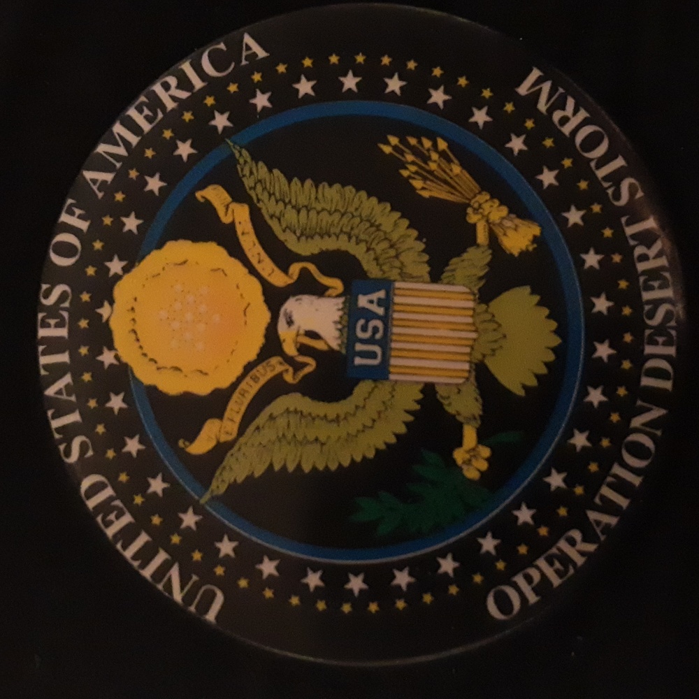 DESERT STORM BUTTON